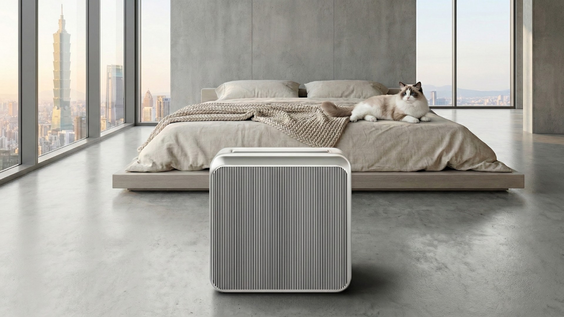 低噪音設計 - 臥室場景